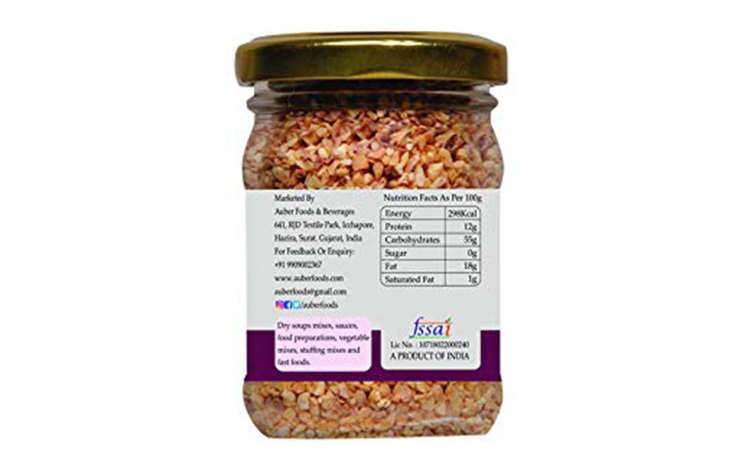 Auber Garlic Minced    Glass Jar  70 grams